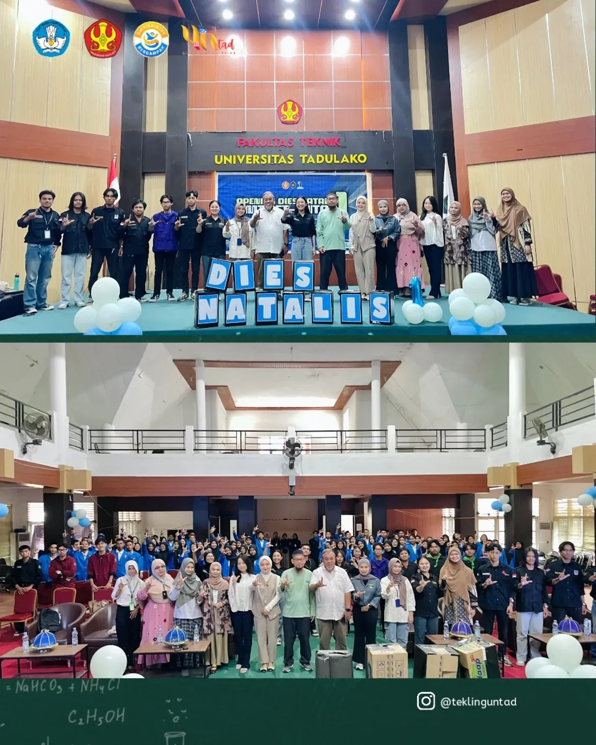 Dies Natalis ke-1 Himpunan Mahasiswa Teknik Lingkungan UNTAD